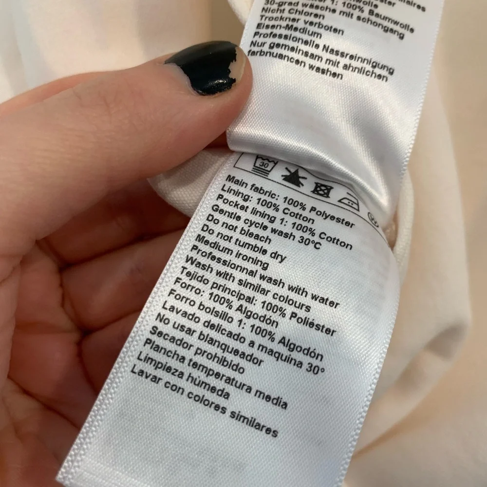 ba&sh White Sleeveless V-Neck Tailored Jumpsuit - Picture 5 of 7